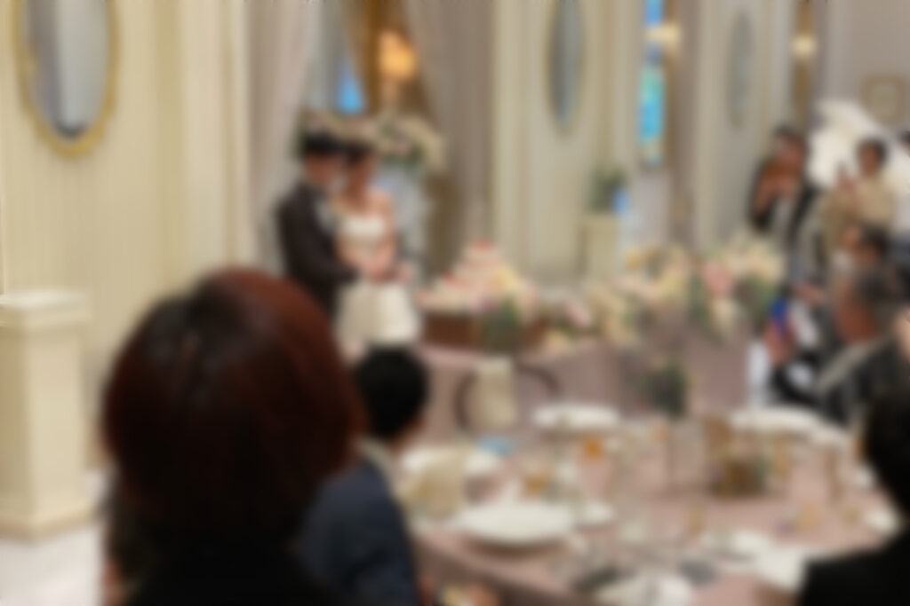 ケーキカット　結婚式