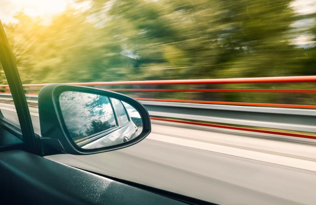 車内からの風景